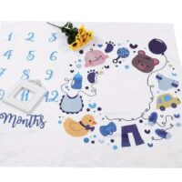 Couverture mensuel bébé