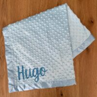 Coffret personnalisé bleu - 3 pièces – Image 2