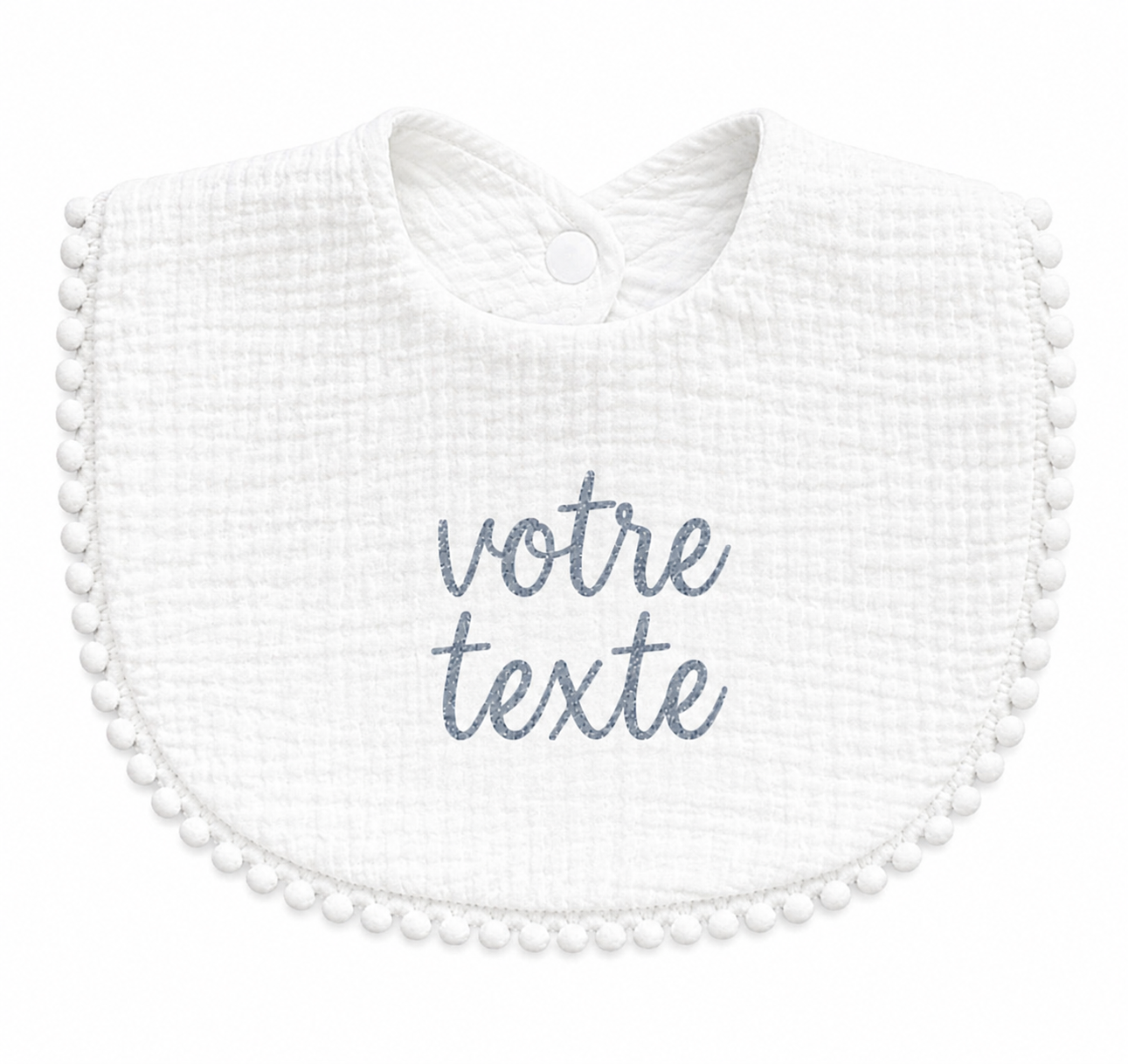 bavoir bébé personnalisé