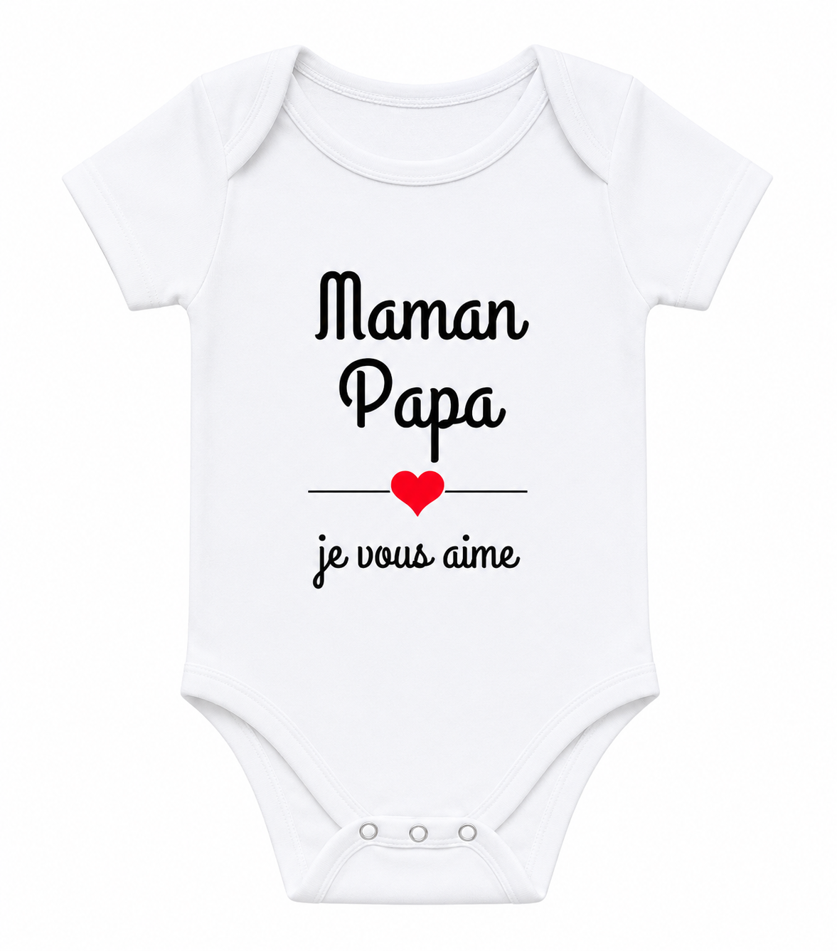 body bébé personnalisé