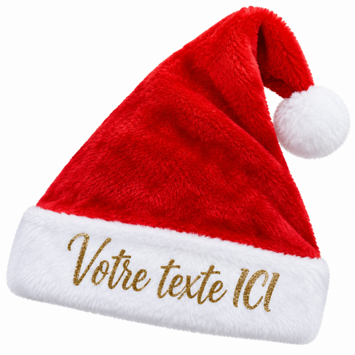 Bonnet de noël personnalisable