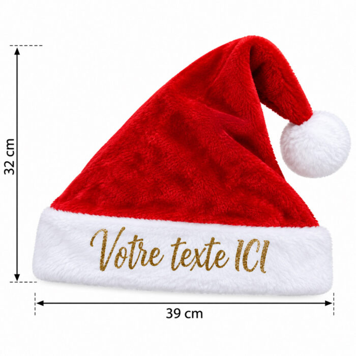 Bonnet de noël personnalisable - Bébé Tendances