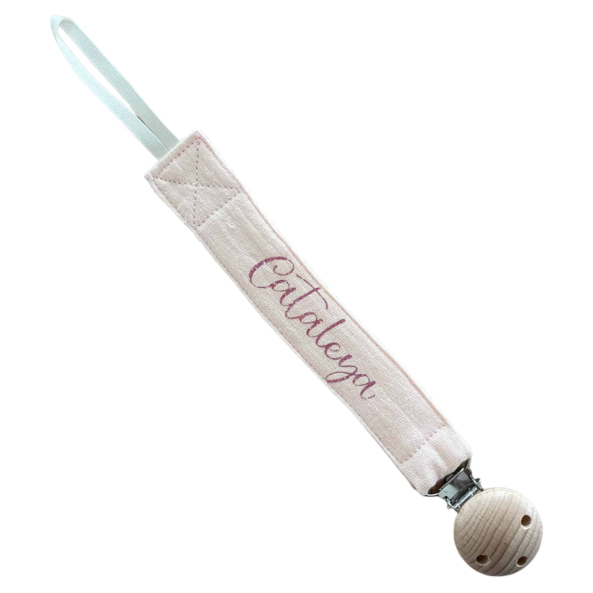 Coffret personnalisable couverture polaire légère, doudou lapin et attache tétine - Bébé Tendances