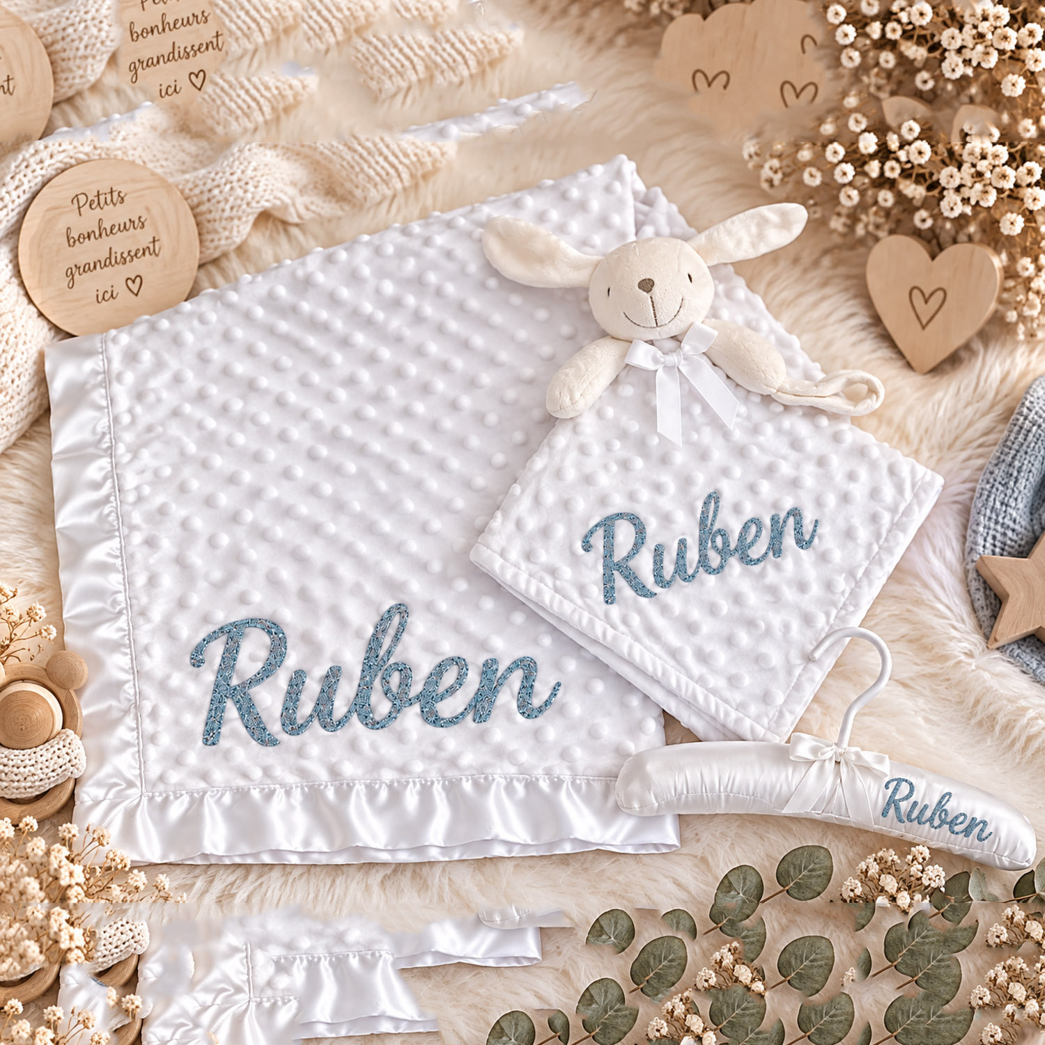 Coffret personnalisée Blanc - 3 pièces – Image 2