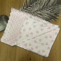Couverture à bulles Minnie rose personnalisable – Image 2