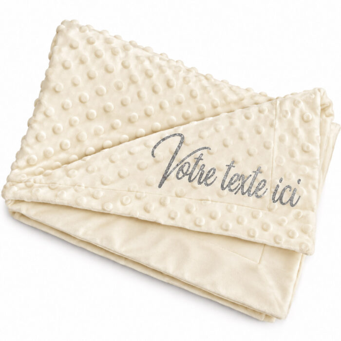 Couverture jaune personnalisable