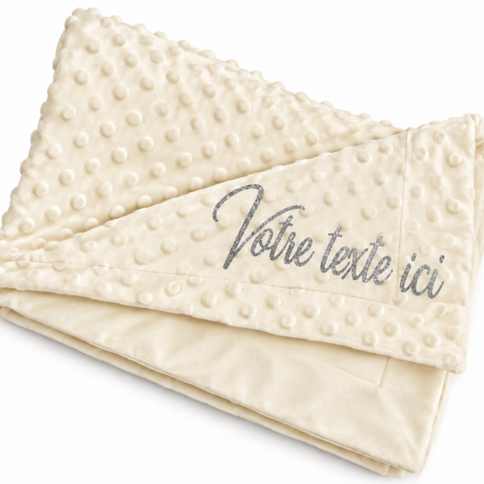 Couverture jaune personnalisable