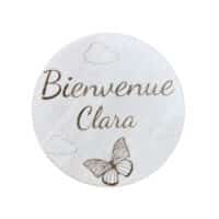 Disque en bois personnalisable