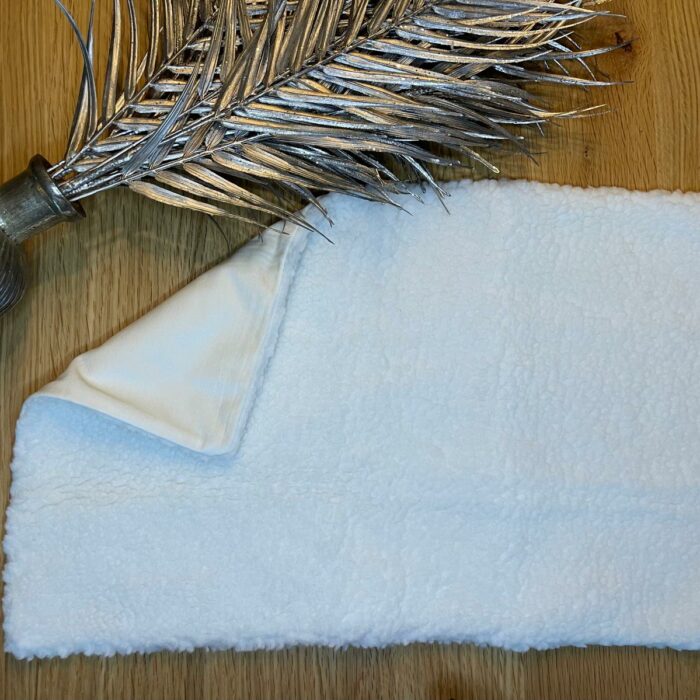 Housse de coussin blanc personnalisable - Bébé Tendances