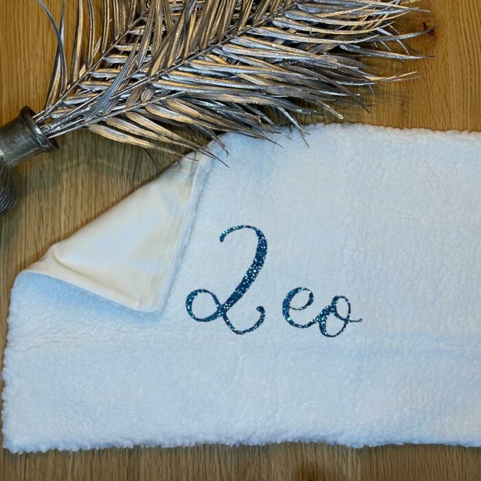 Housse de coussin blanc personnalisable - Bébé Tendances