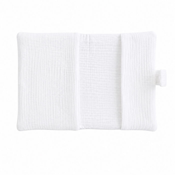 Protège carnet de santé blanc personnalisable - Bébé Tendances